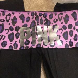 Victoria secret PINk yoga pants and vip up